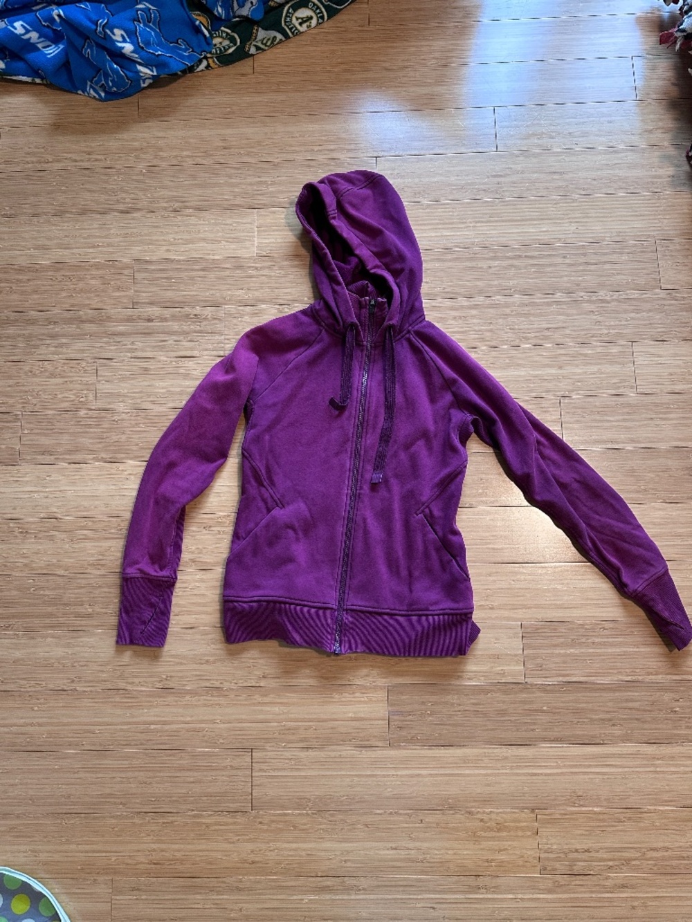 Athleta Triumph Hoodie, Magenta, Size S